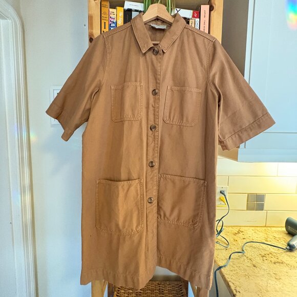 Amazing Everlane Chore Dress, Size 12 - Picture 3 of 12